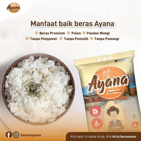 

JKL Beras Ayana Premium 5KG - Ayana Beras Putih Premium Gold