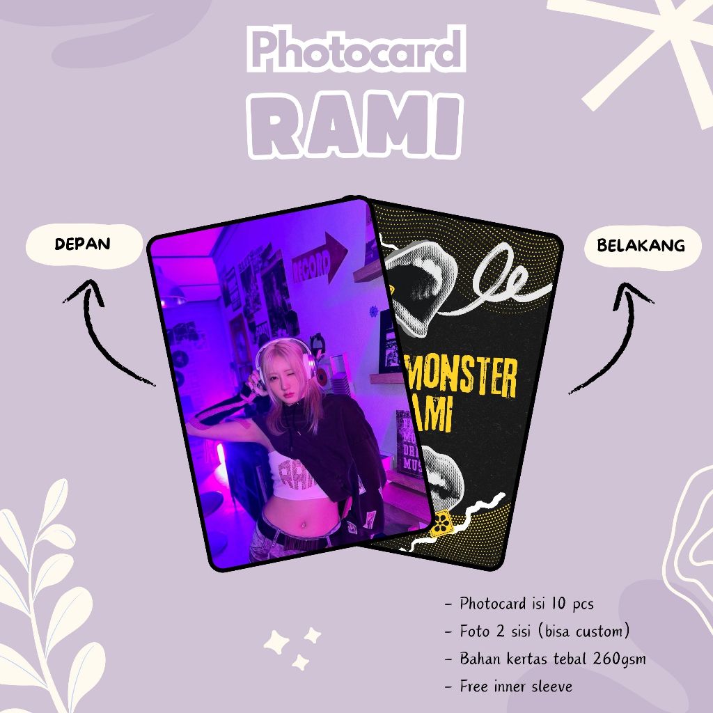 (10 PCS) PHOTOCARD RAMI BABY MONSTER