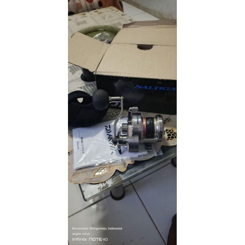 Daiwa saltiga second hand (like new)