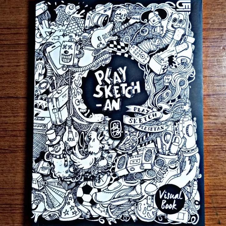 

Buku Play Sketch-an Visual Ilustrasi Coloring