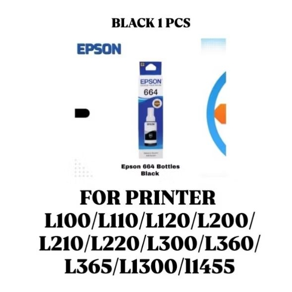 TINTA EPSON 664 BLACK ORIGINAL