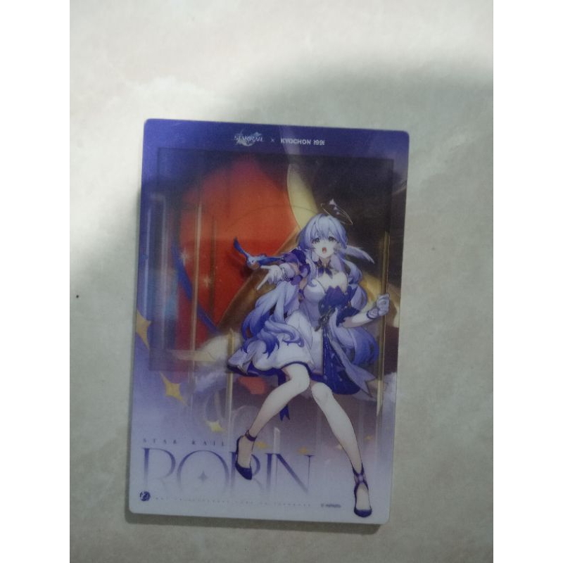 acrilic card honkai x Kyochon 1991