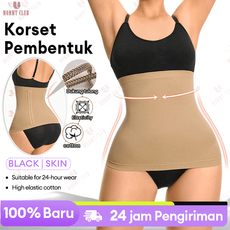 Korset Pembentuk Tubuh Pelangsing Wanita Korset Stagen Pelangsing Perut Melahiran Pelangsing Body Sl