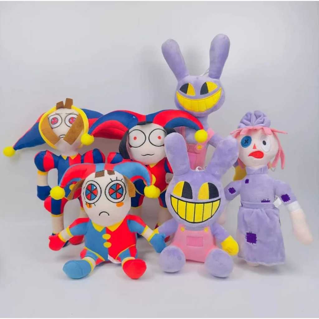 Boneka Karakter Badut Pomni Boneka Sirkus