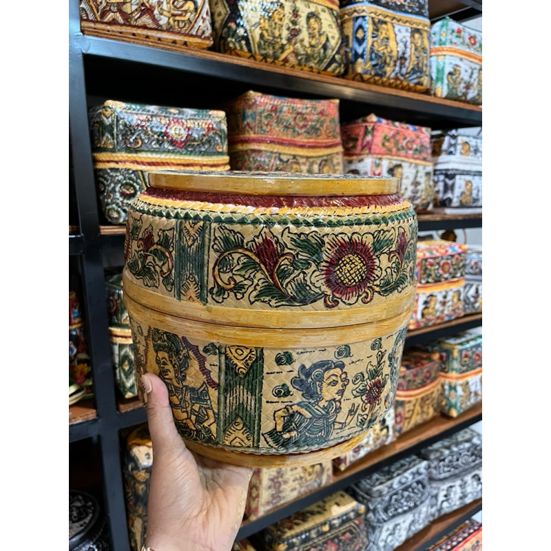 keben Bulat Lukis Wayang Kamasan