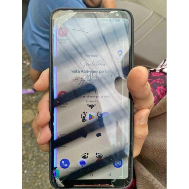 Asus rog phone 2 minus lcd