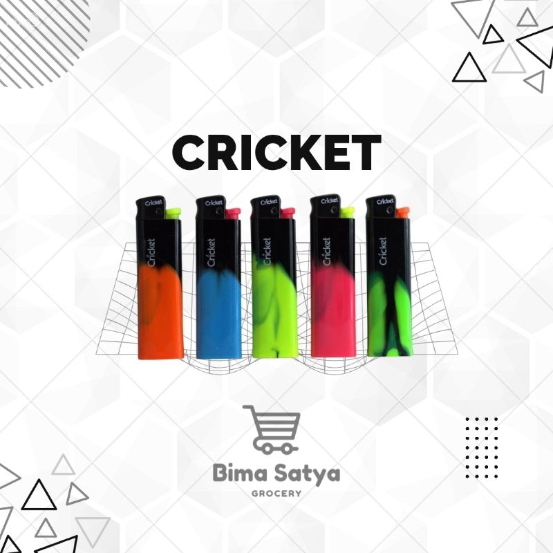 Korek Api Cricket / Lighter Cricket Fusion 3 Intense 100% Original Harga 1 box isi 25 pcs