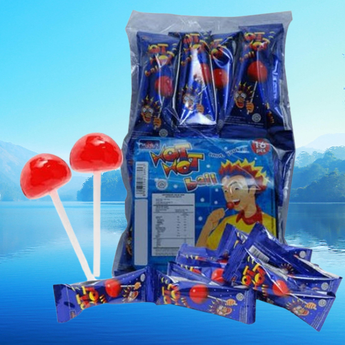 

Bronson Hot Hot Ball Mangga Permen Lolipop 1 Pak Isi 16 Pcs