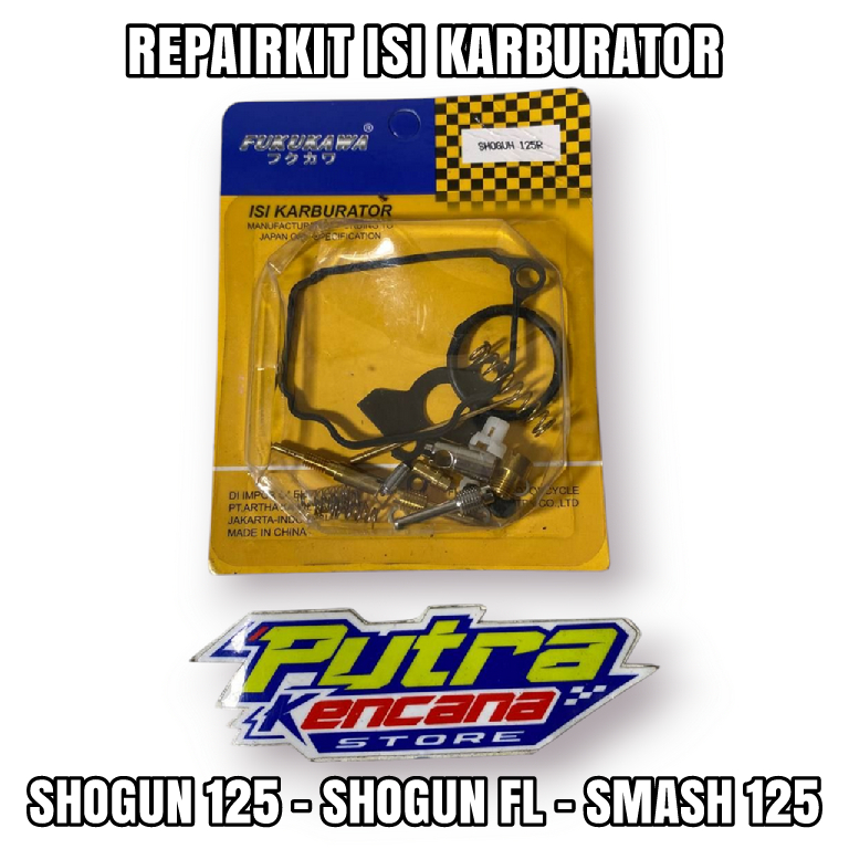 REPAIRKIT ISI KARBURATOR - SHOGUN 125, SHOGUN FL, SMASH 125 - REPARKIT KARBU SPUYER