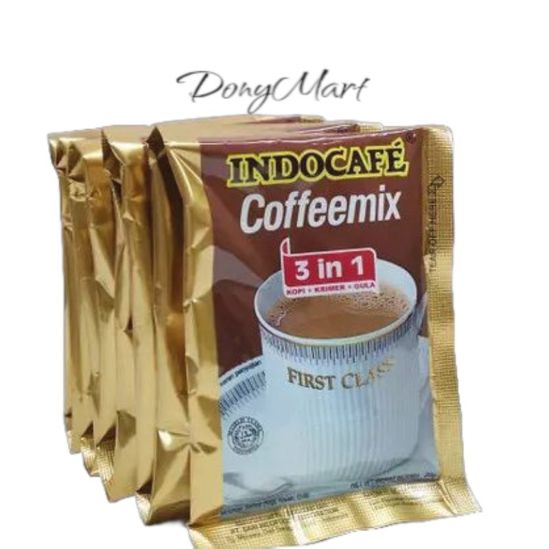 

Kopi Indocafe Coffemix 3IN1 10x20 Gr Renceng Isi 10 Pcs