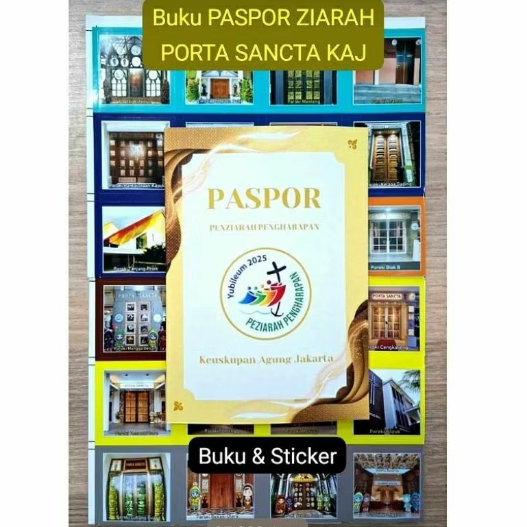 Buku Paspor Ziarah Pengharapan - Paspor Yubileum 2025
