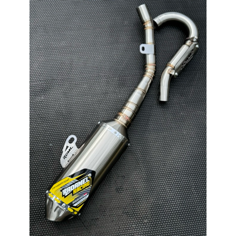 RADAMEL RACING ROCKET RCT KOMPETISI | KLX CRF WR155 KNALPOT RACING KLX 230 KLX 250 KTM