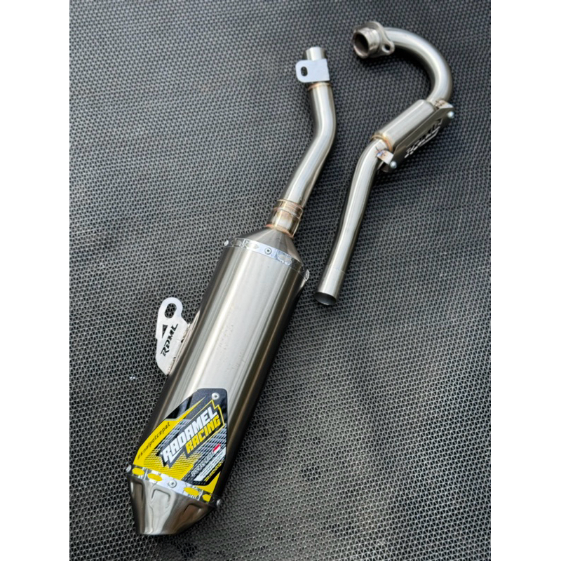 RADAMEL RACING ROCKET RCT NEW | KLX CRF WR 155 KLX140 KLX230 KLX 250 KNALPOT RACING