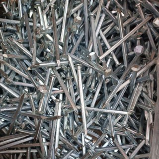 PAKU KAPAL PUTIH PERAK 1½" / 2½" PER 100GRAM