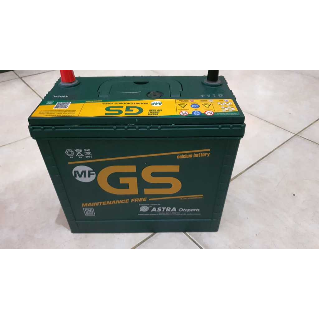 Aki Kering GS ASTRA MF NS 60 46B20L (45 Ampere)