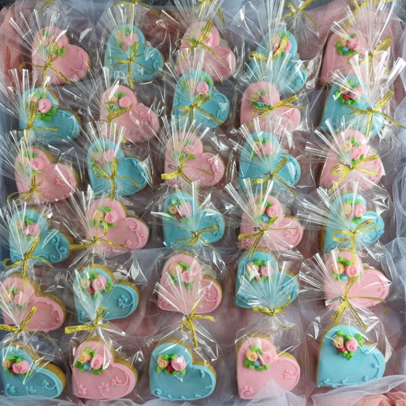 

Souvenir, hampers kukis tema love (minimal order 10pcs)