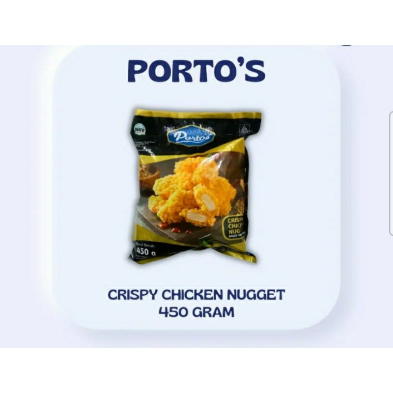 

Porto’s Crispy Chicken Nugget 450g