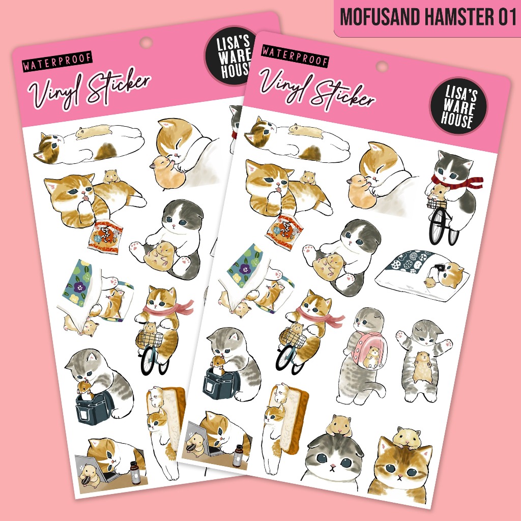 

Sticker Mofusand Hamster Volume 01