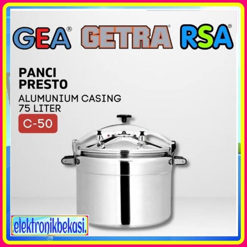 PANCI PRESTO GETRA C 50 / PANCI PRESTO GETRA 75 LITER C 50 / GETRA C 50 PANCI PRESTO 75 LITER