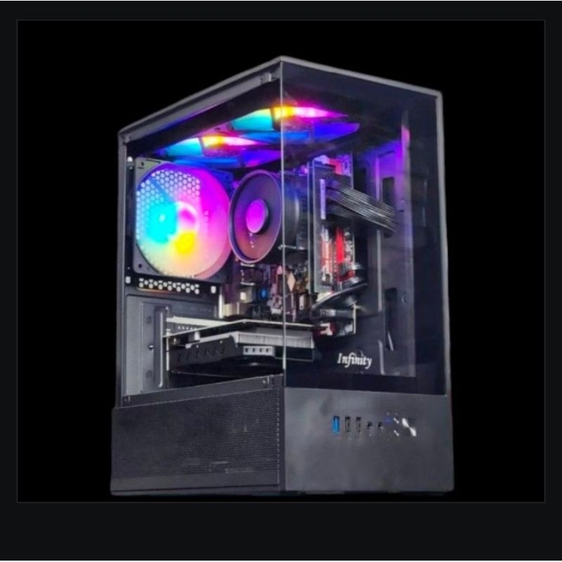 PC Gaming Ryzen 5 5600G + RAM 32GB + SSD + HDD 1TB