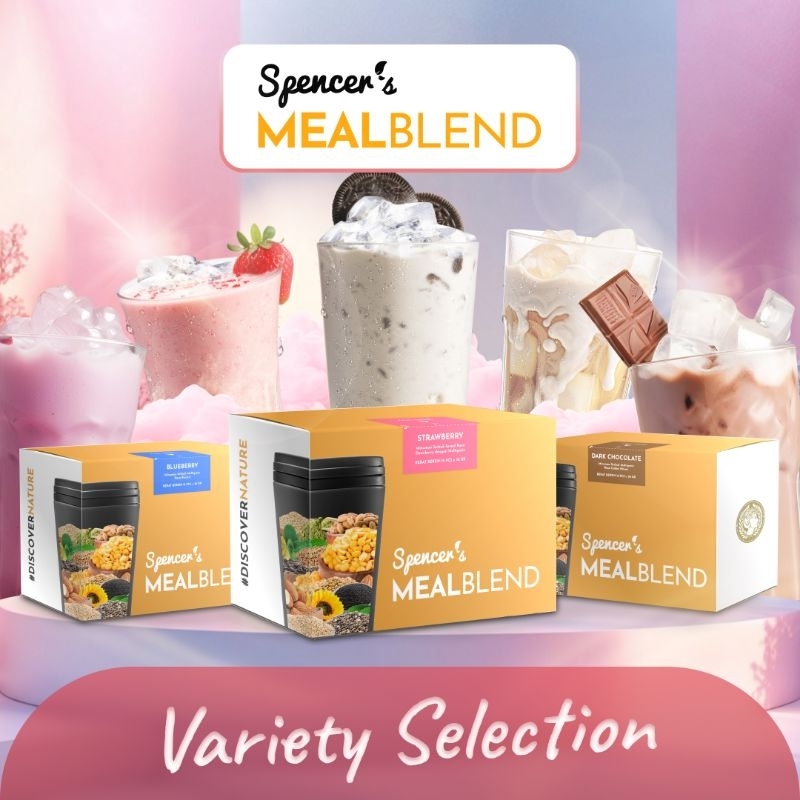 

Spencers MealBlend 5 Varian Rasa – Minuman Sehat Praktis Untuk Diet & Gaya Hidup Aktif