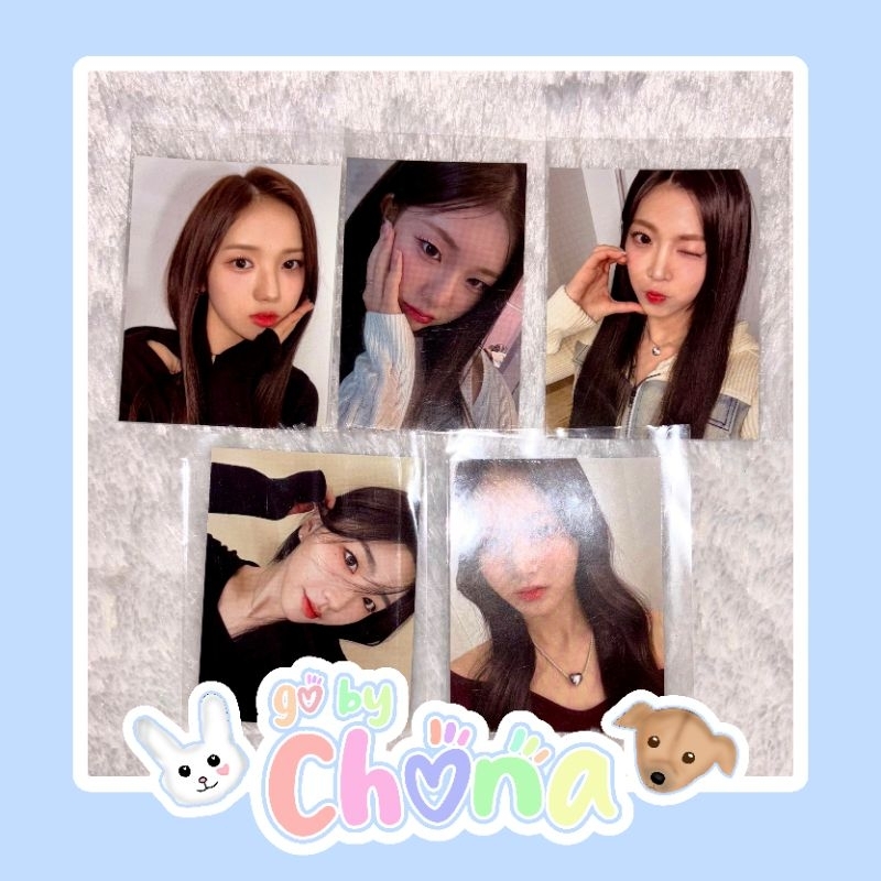 JIWOO YEONJI NIEN SOHYUN MAYU tripleS AUTHENTIC IN SEOUL CONCERT MERCHANDISE PHOTOCARD BENEFIT POB P