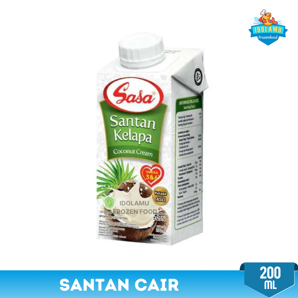 

SASA SANTAN CAIR KEMASAN 200 ML