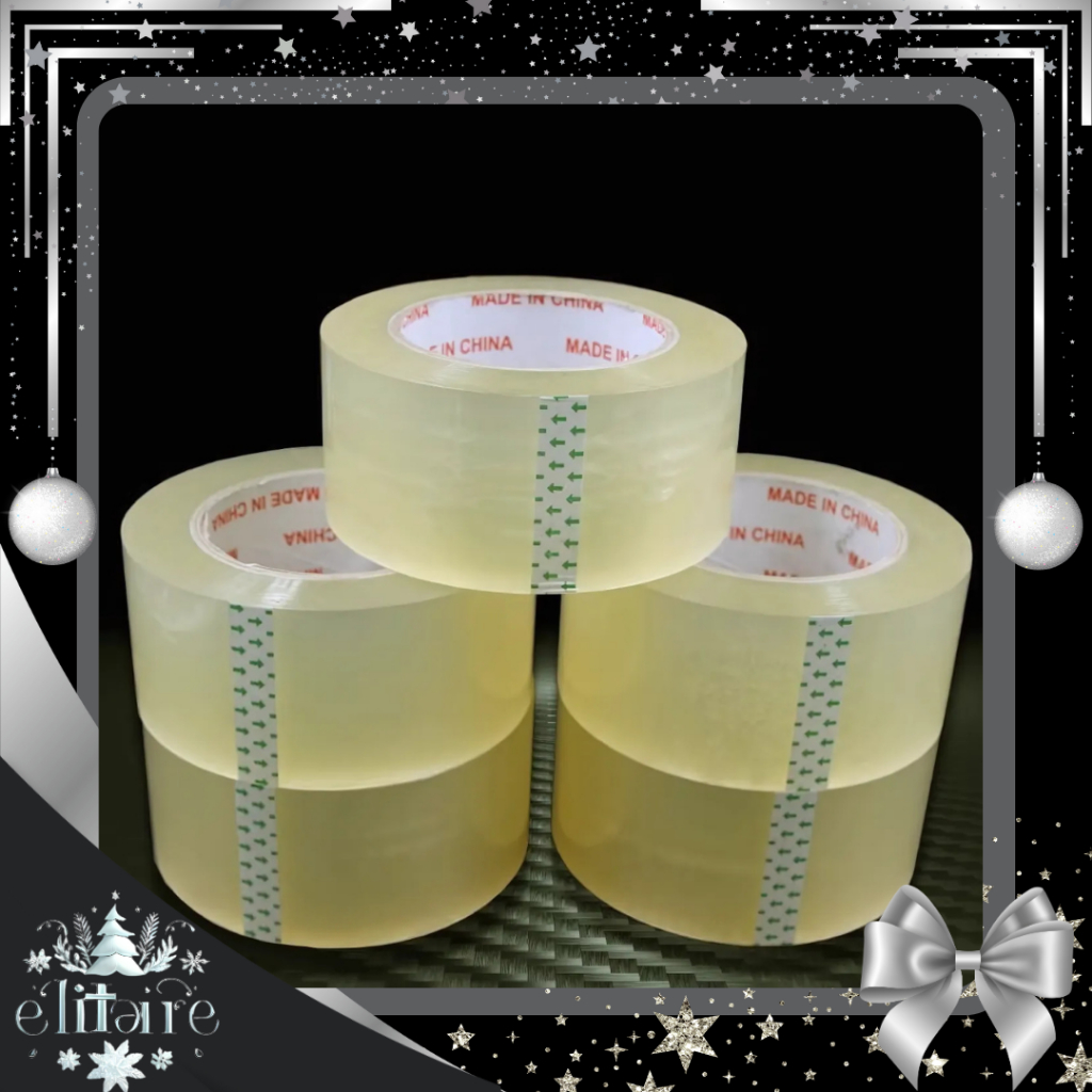 

ELITAIRE Lakban Perekat Bening ABC Tape 45mm x 90 yard Isi 1pcs