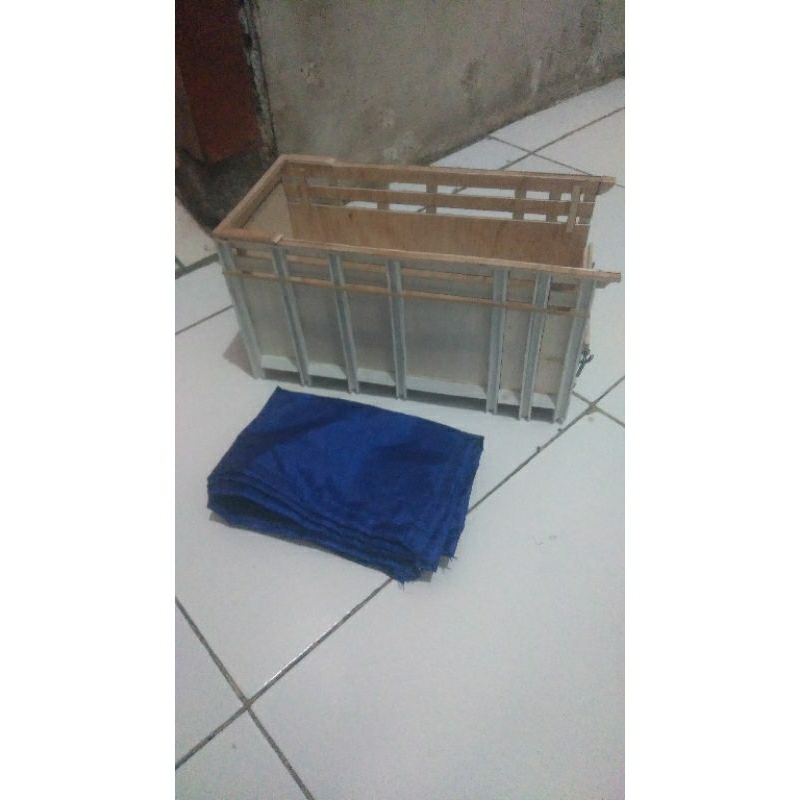 bak truk plastik+terpal