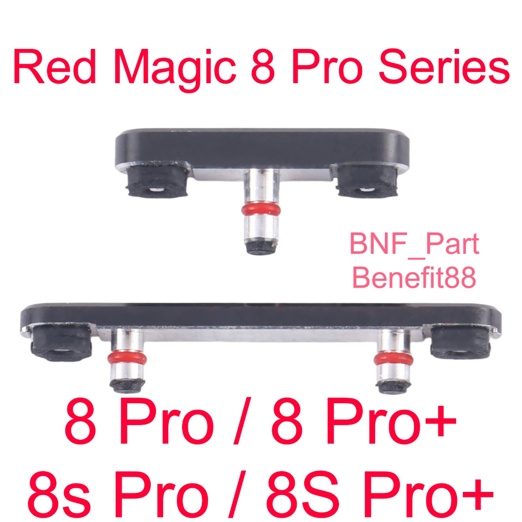 Tombol On Off - Volume - Nubia Red Magic 8 Pro NX729J / Nubia Red Magic 8 Pro+ / Nubia Red Magic 8s 