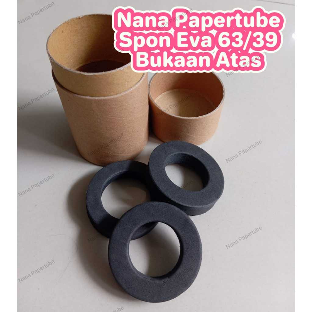 

SPON EVA CUSTOM 63/39 UNTUK NANA PAPER TUBE [BUKAAN ATAS] DIAMETER BOTOL PARFUM DIATAS 40 MM