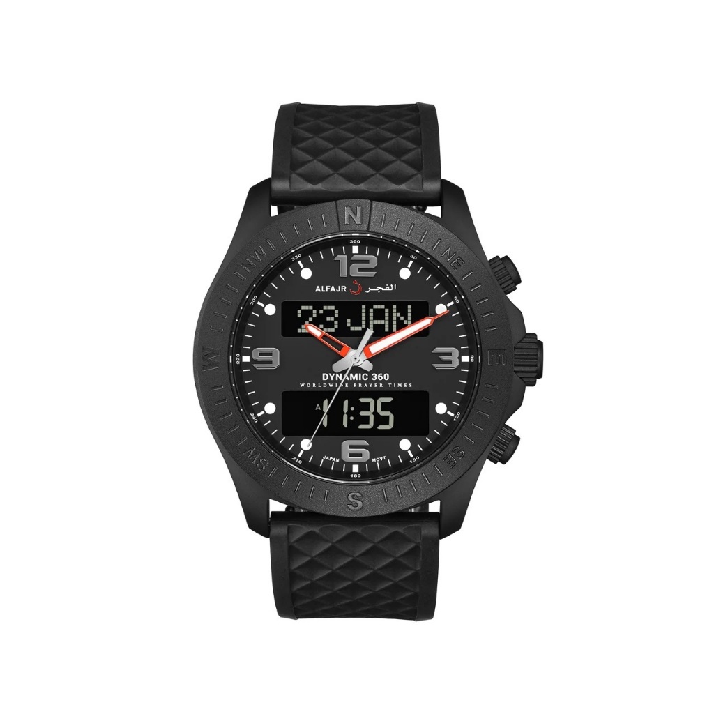 Alfajr Official Jam Tangan Original Dynamic 360 Rubber