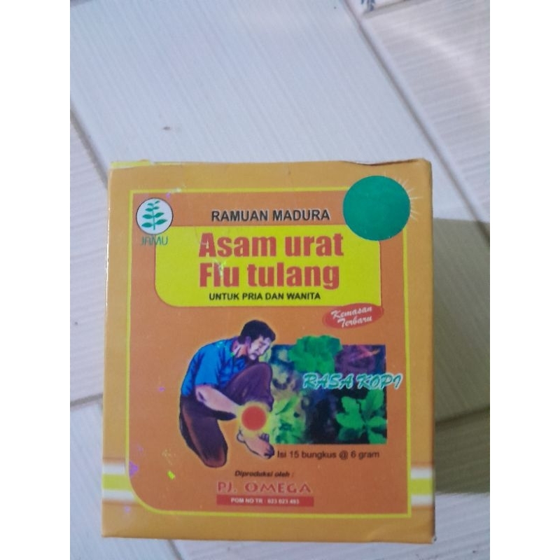 

0mega flutulang rasa kopi ramuan madura asam urat