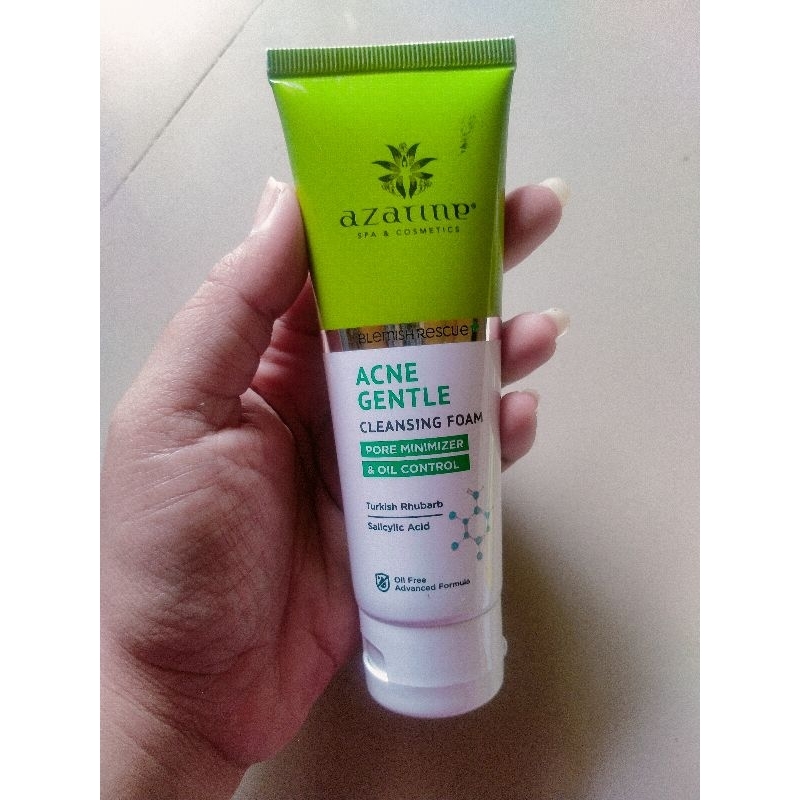 Azarine facial wash acne gentle