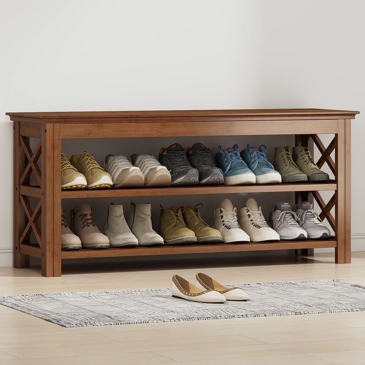 Tempat Duduk Serbaguna Bisa Dikirim Ke [ Wonosobo ] Lemari sepatu kayu minimalis | Furniture penyimp