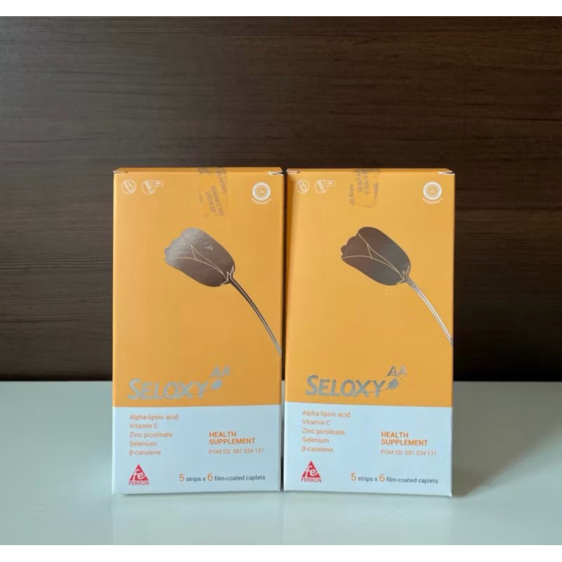 Seloxy AA box 30 kaplet / SELOXY PREMIUM/ SELOXY HIJAU | PER BOX