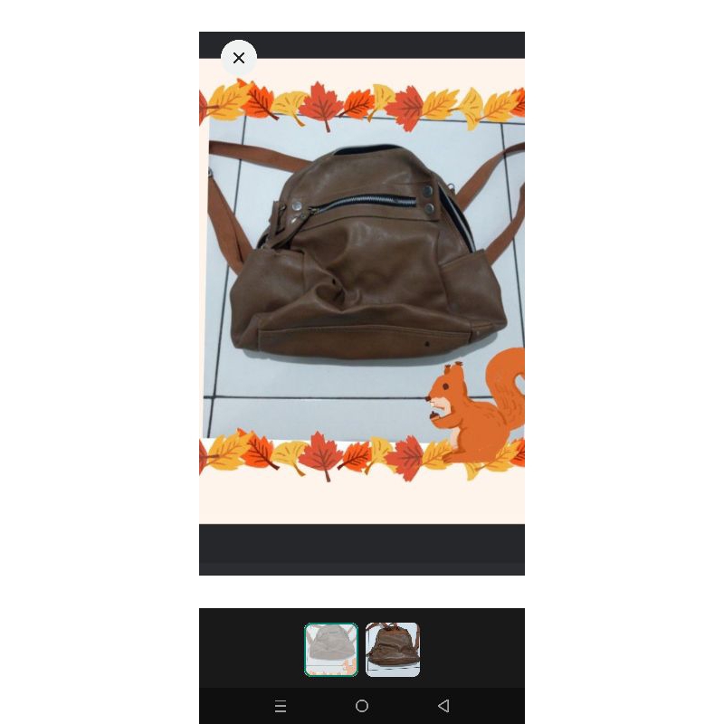 ransel wanita preloved