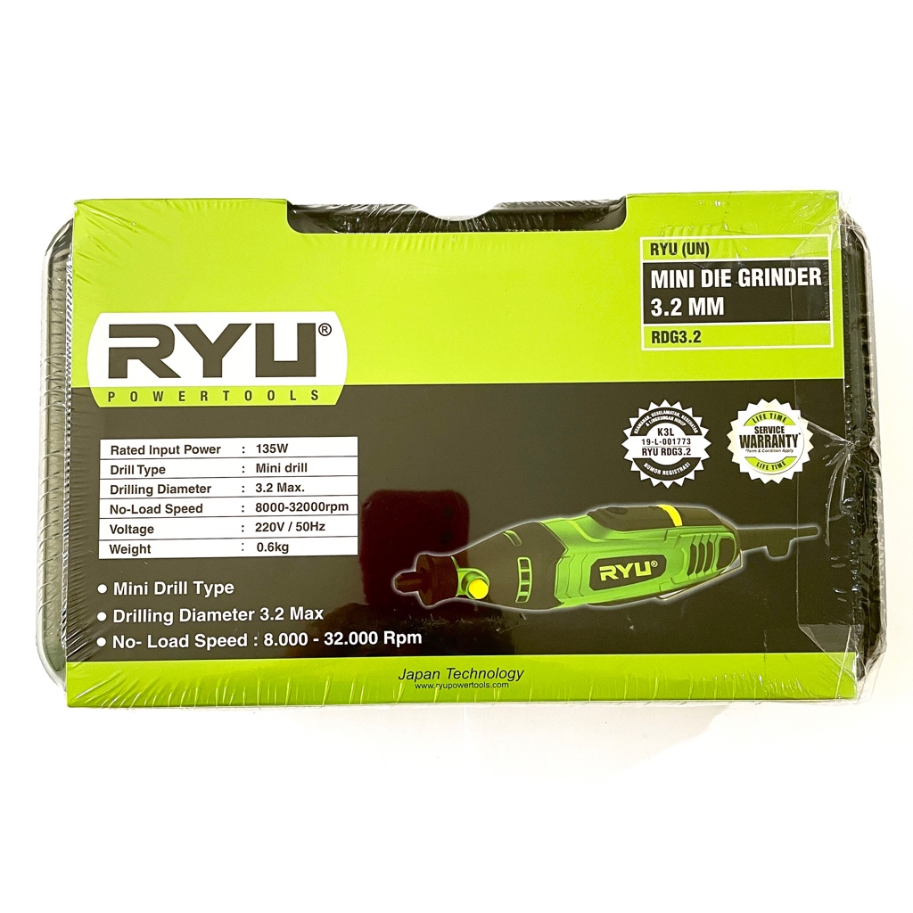 RDG 3.2 Ryu (Mesin Gerinda Mini)