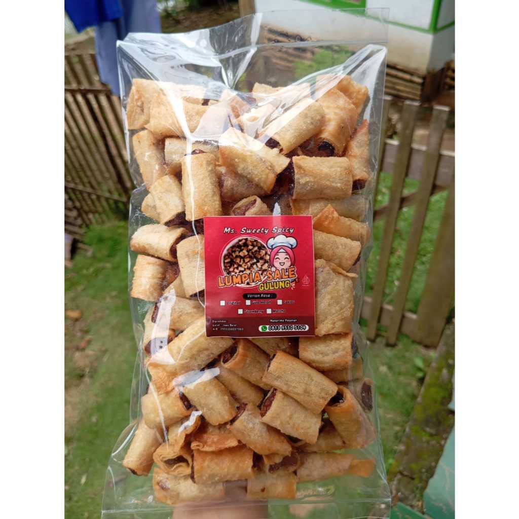 

Makanan Ringan Sale Pisang Lumpia Gulung Manis dan Legit 250g, 500g, 1kg