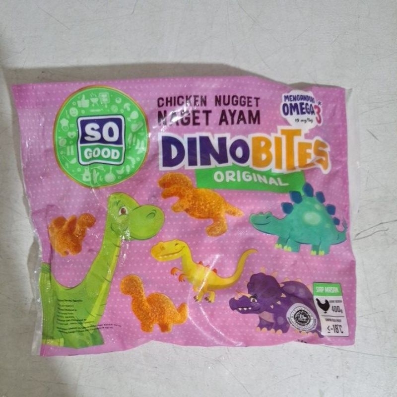 

SO GOOD DINOBITES 400GR
