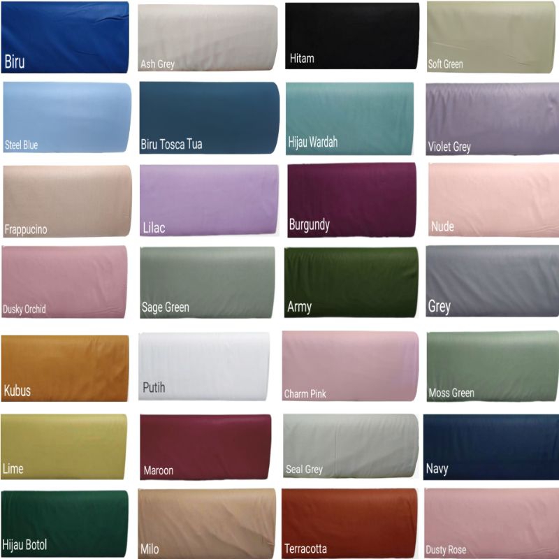 [GRADE A] Kain toyobo fodu 100% original quality bahan toyobo fodu