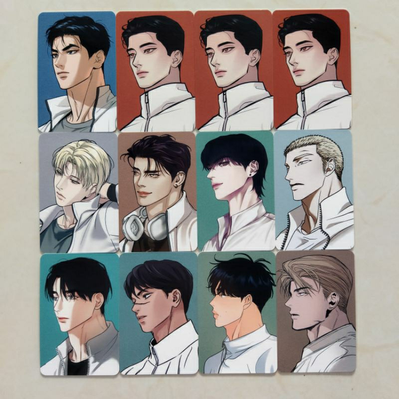 (ready stock) Team Lezhin Season Greeting's Calendar Lezhin 2024 Painter Of The Night Jinx Backlight