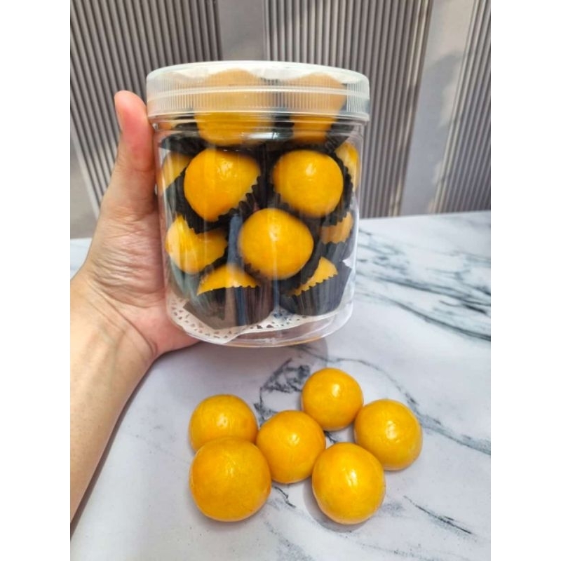 

Kue kering nastar klasik Nastar bulat kemasan toples 600ml Home Made Hans mom kitchen