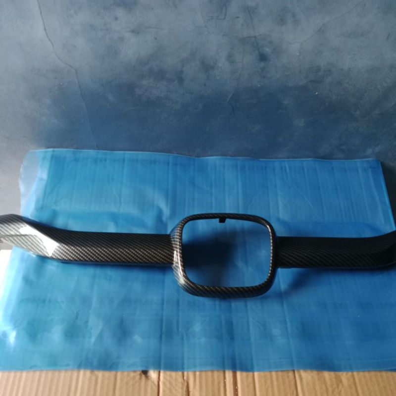 list kap mesin mobil honda brio motif carbon origanal