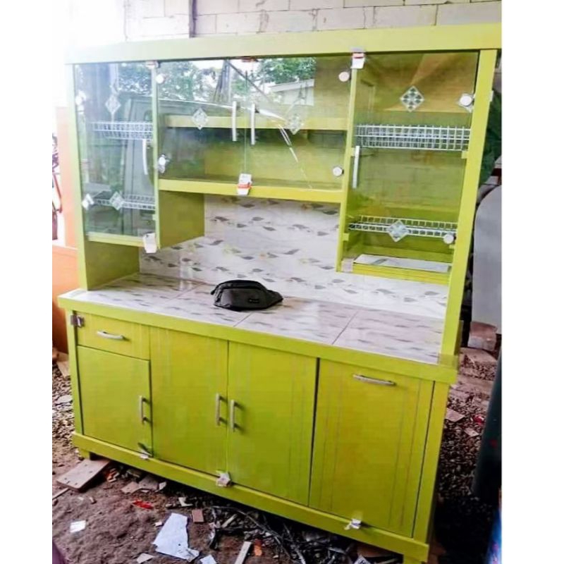 LEMARI DAPUR 4 PINTU 3 PINTU 2 PINTU KAYU / LEMARI SAYUR 4 PINTU 3 PINTU / LEMARI PIRING MURAH 4 PIN