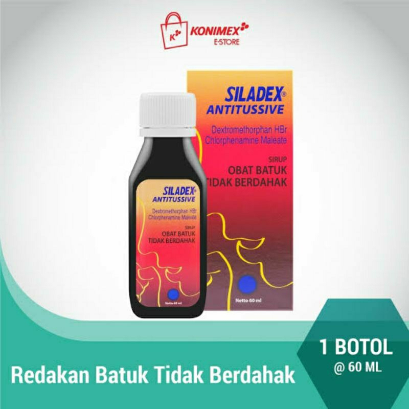 Siladex Sirup Antitussive 60 ml ( Merah )