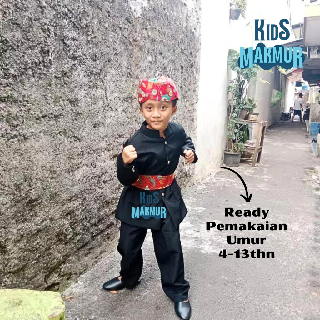 Baju adat anak betawi anak laki-laki baju adat jawa anak laki-laki baju pangsi anak laki-laki baju a