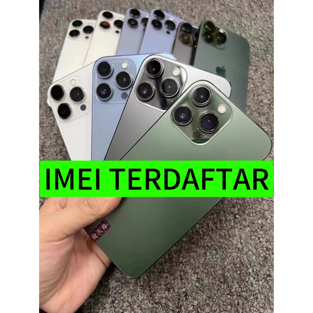 IBOX IP 13 PRO  IMEI Terdaftar128GB 256GB 512GB Second Bekas Normal TTRS STORE