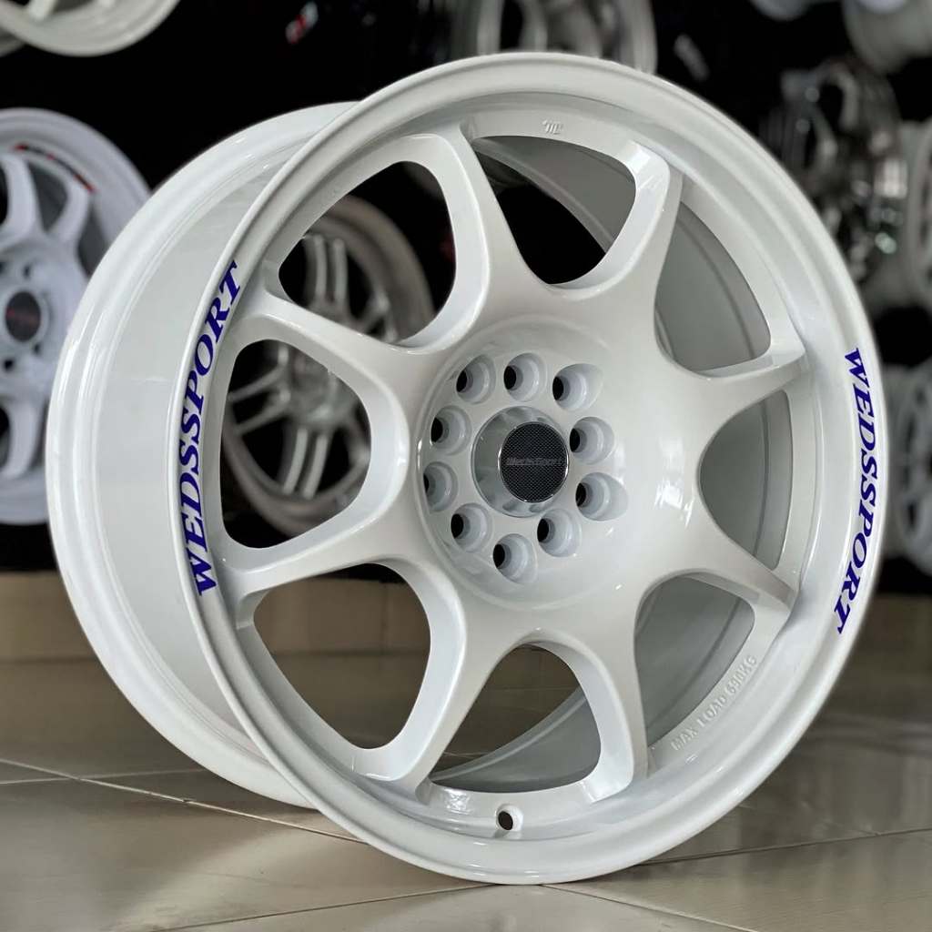 Velg Wedsport Tc005 Ring 17 Lebar 8 Pcd 10x100/114.3 Et 38 Warna White | Velg R17 | Velg Mobil | Vel