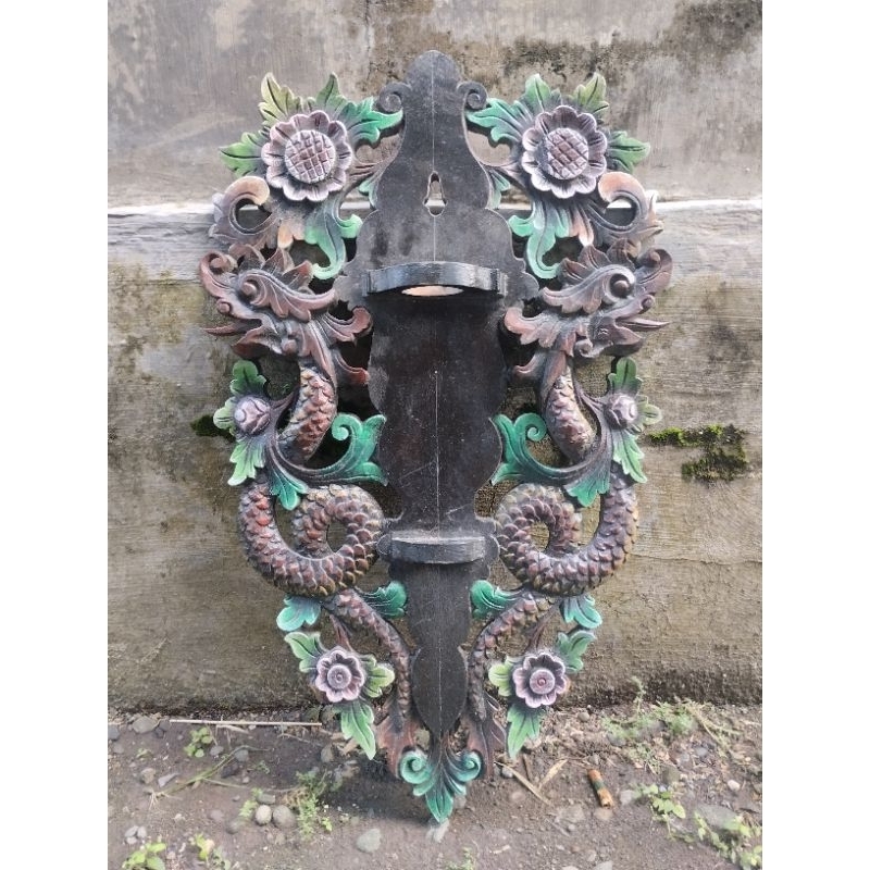 Keris Pajangan - Blawong Keris Ukiran Naga